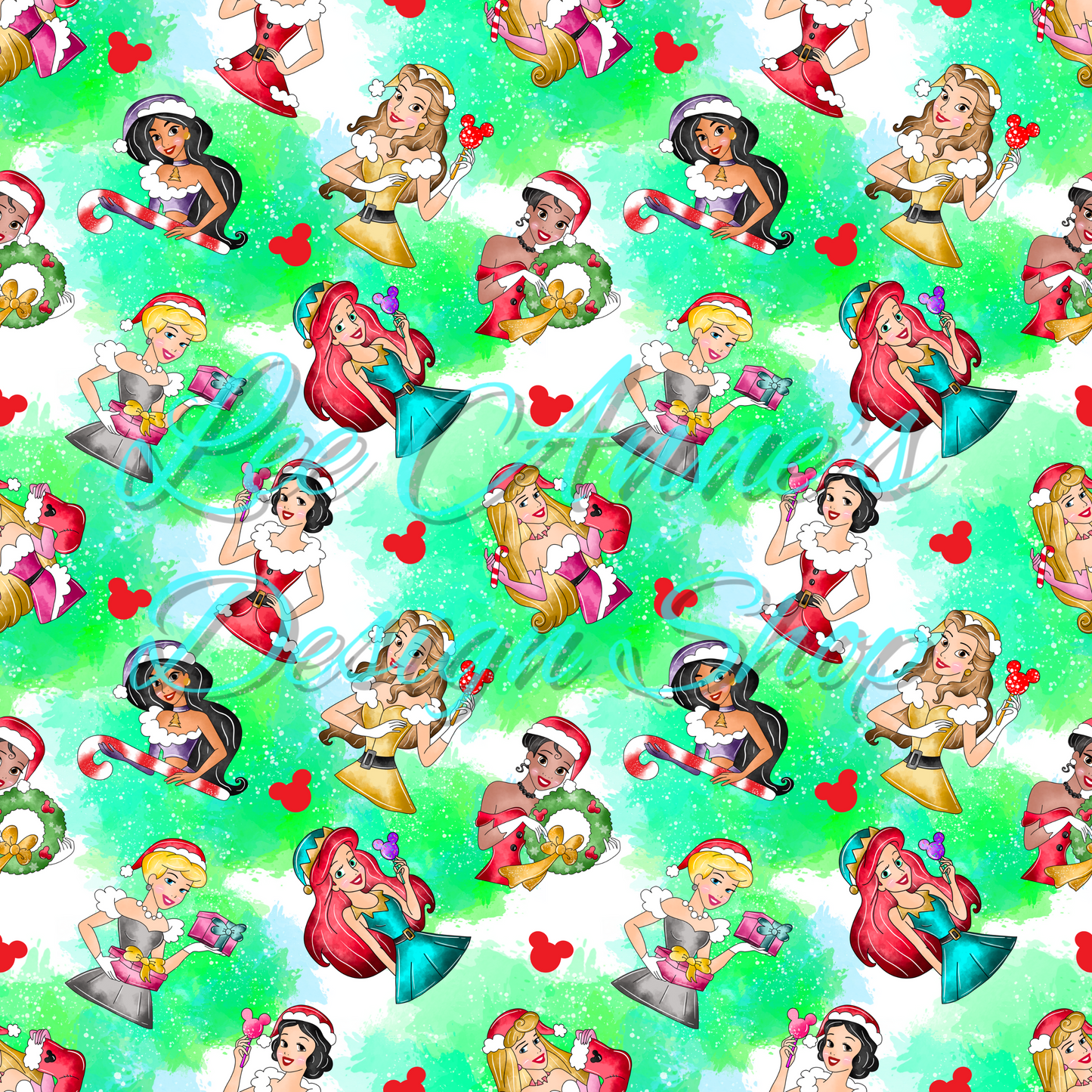 Limited Christmas Princess Seamless w/ Coord
