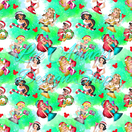 Limited Christmas Princess Seamless w/ Coord
