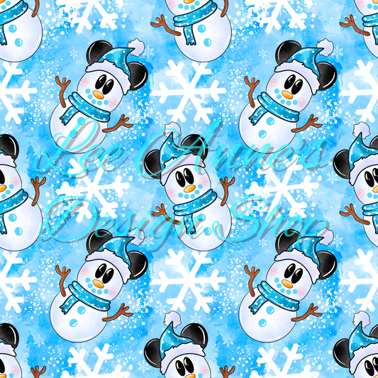 Limited Christmas Mouse Seamless w/Coord