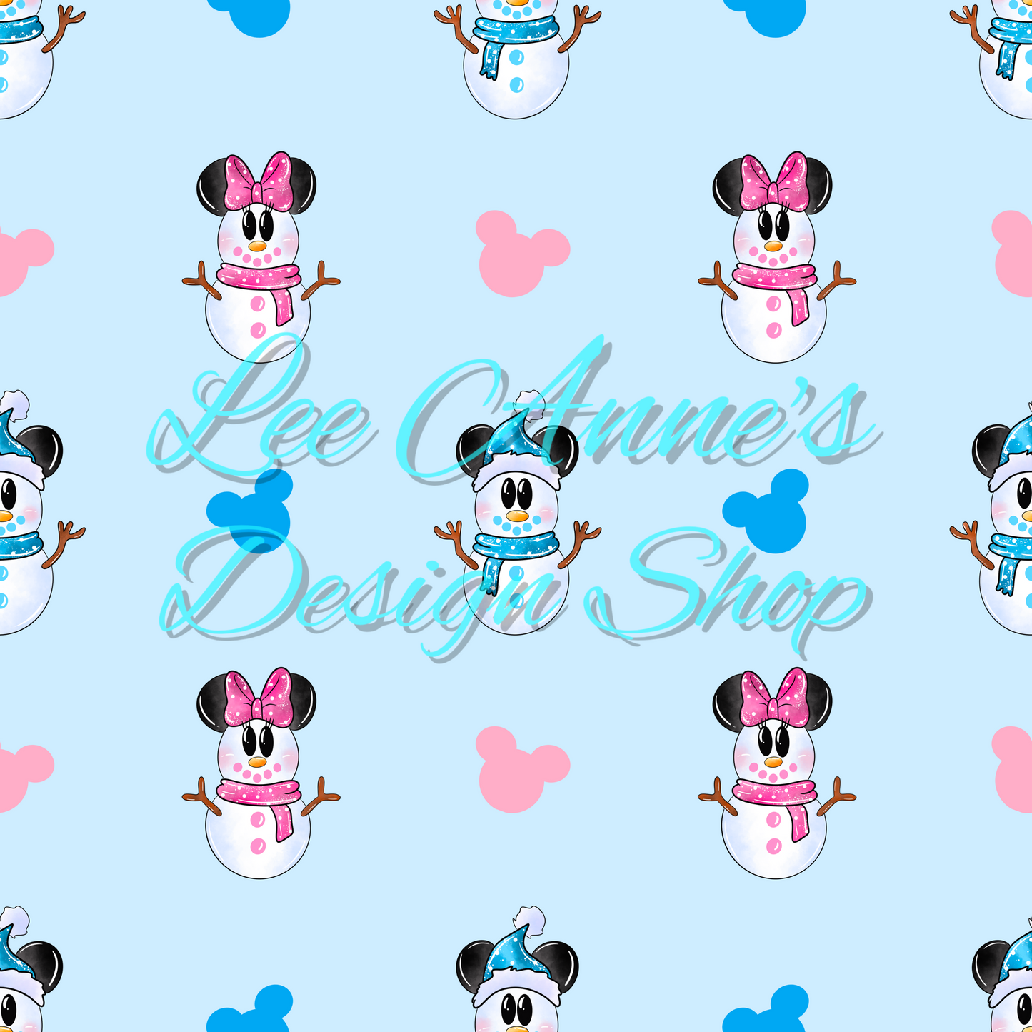 Limited Christmas Mouse Seamless w/Coord