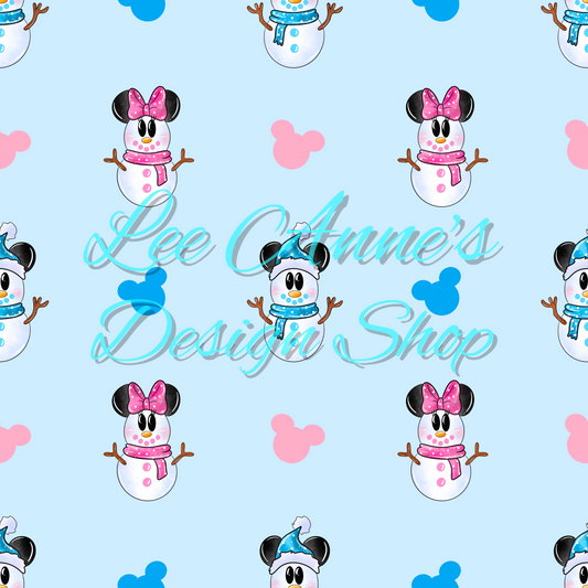 Limited Christmas Mouse Seamless w/Coord