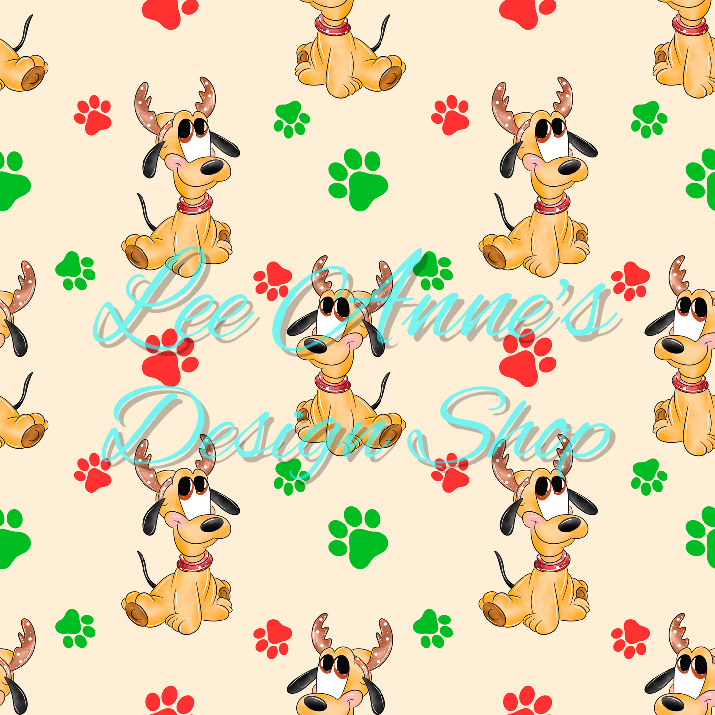 Limited Christmas Mouse Seamless w/Coord