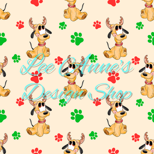 Limited Christmas Mouse Seamless w/Coord