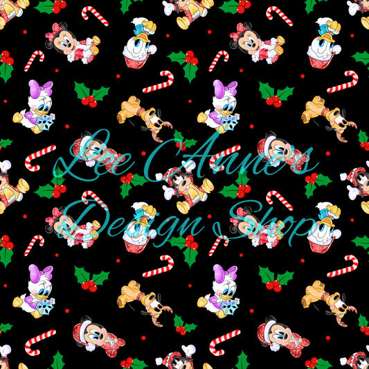 Limited Christmas Mouse Seamless w/Coord