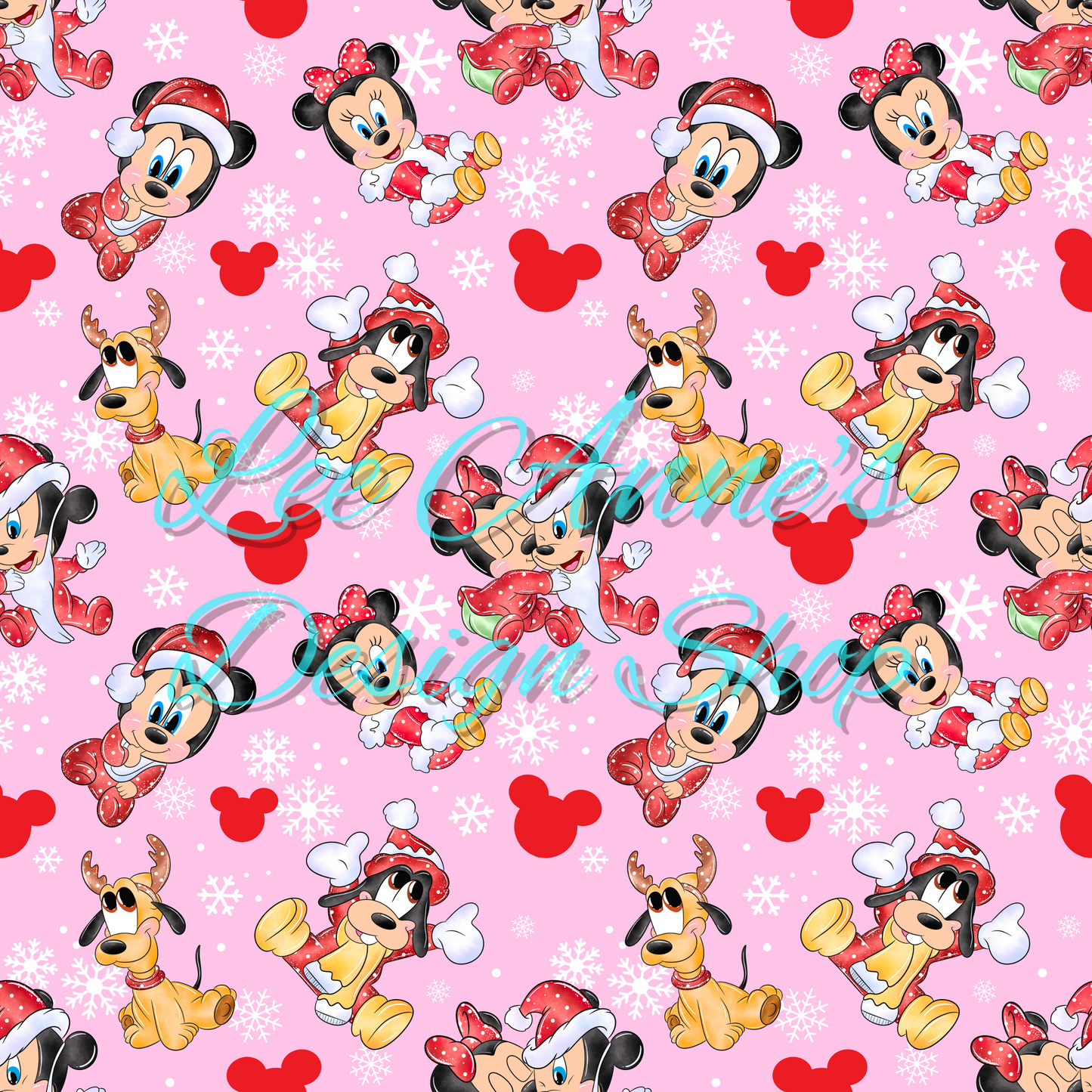Limited Christmas Mouse Seamless w/Coord