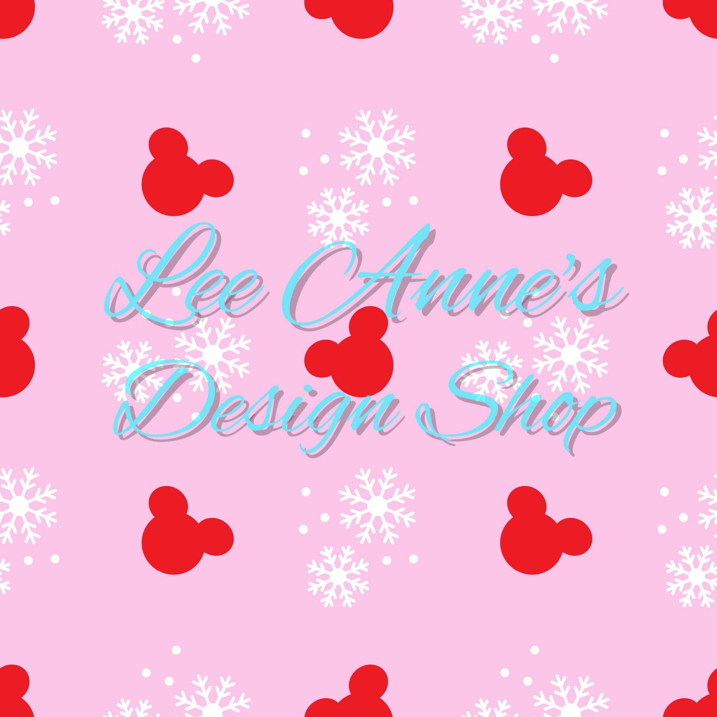 Limited Christmas Mouse Seamless w/Coord