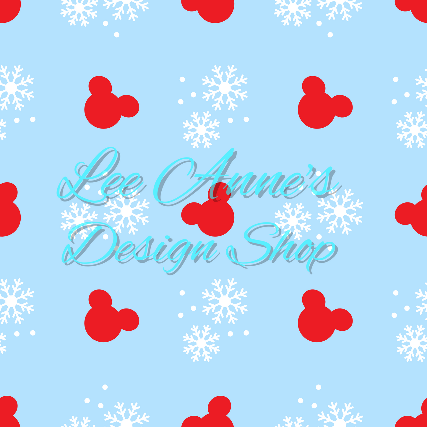 Limited Christmas Mouse Seamless w/Coord