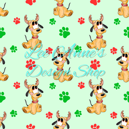 Limited Christmas Mouse Seamless w/Coord