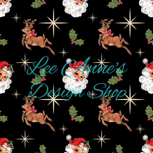 Vintage Christmas Seamless