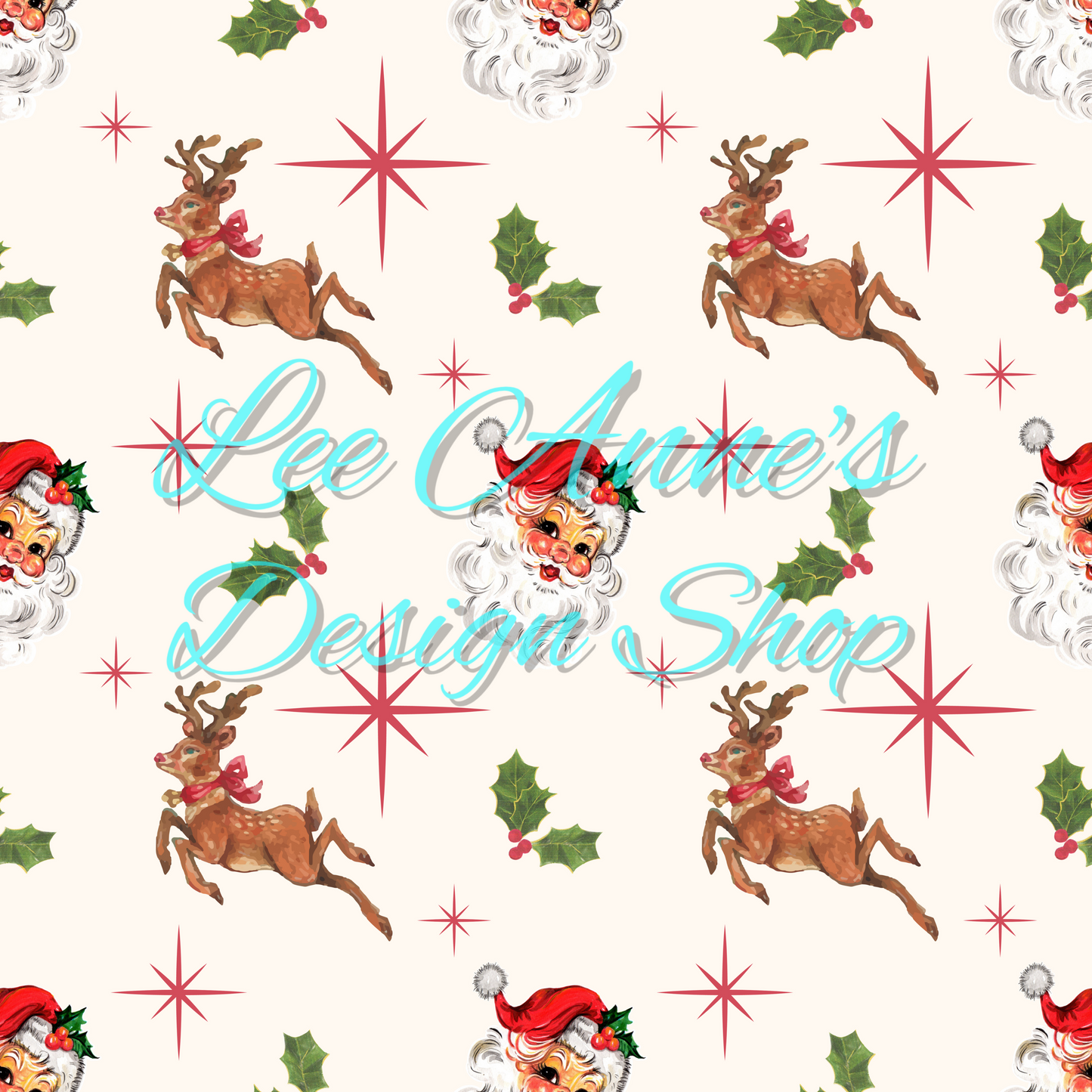 Vintage Christmas Seamless