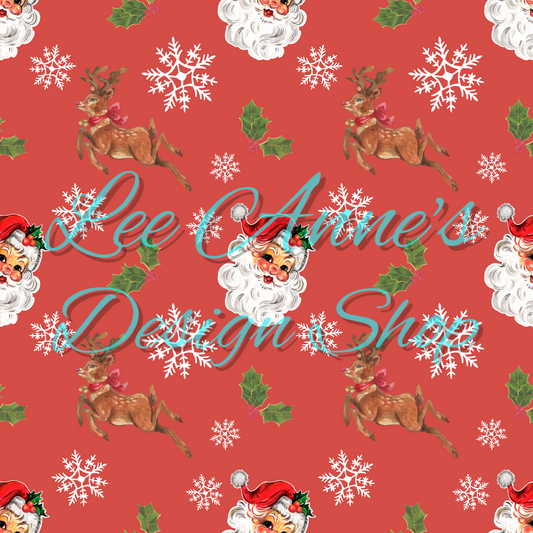 Vintage Christmas Seamless