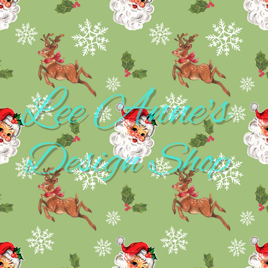 Vintage Christmas Seamless