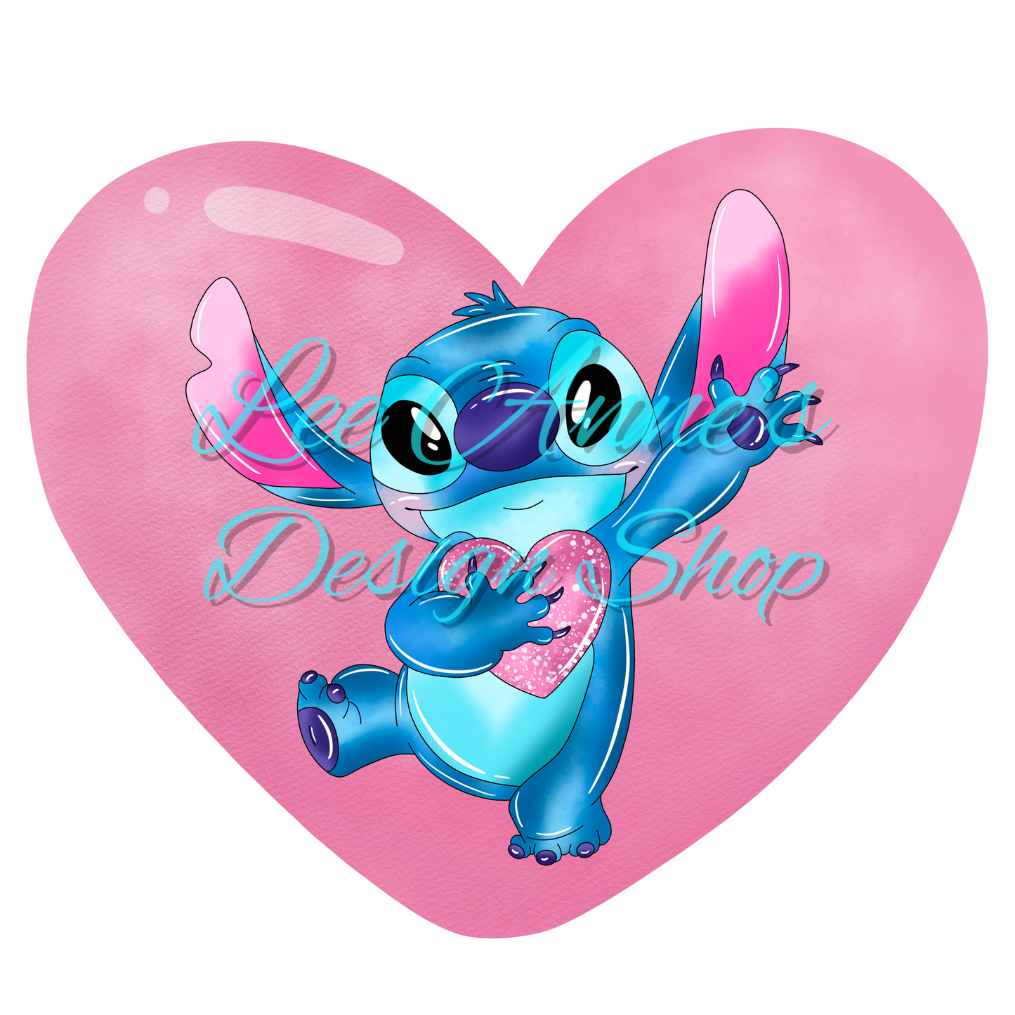 Limited Valentine Blue Alien Sublimation
