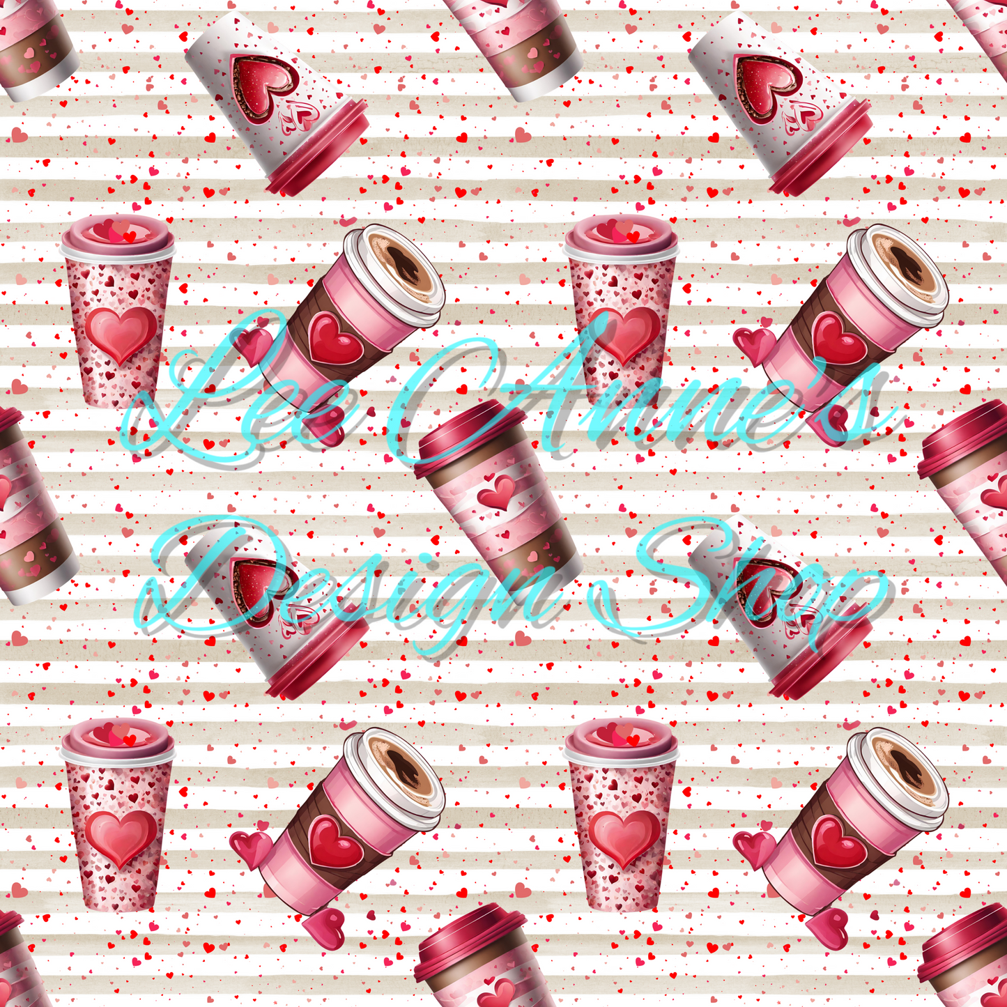 Valentines Coffee Seamless