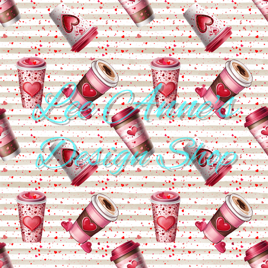 Valentines Coffee Seamless
