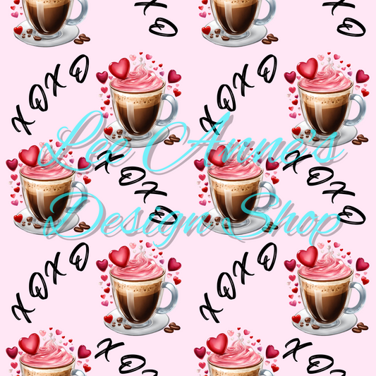 Valentines Coffee Seamless