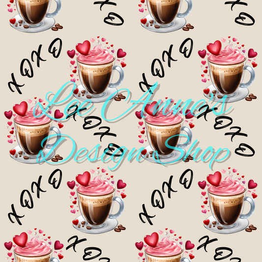 Valentines Coffee Seamless