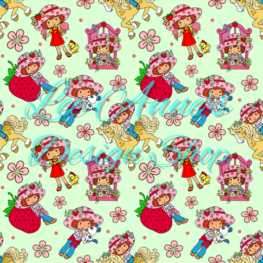 Limited Strawberry girl Seamless