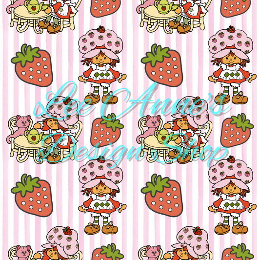 Limited Strawberry girl Seamless