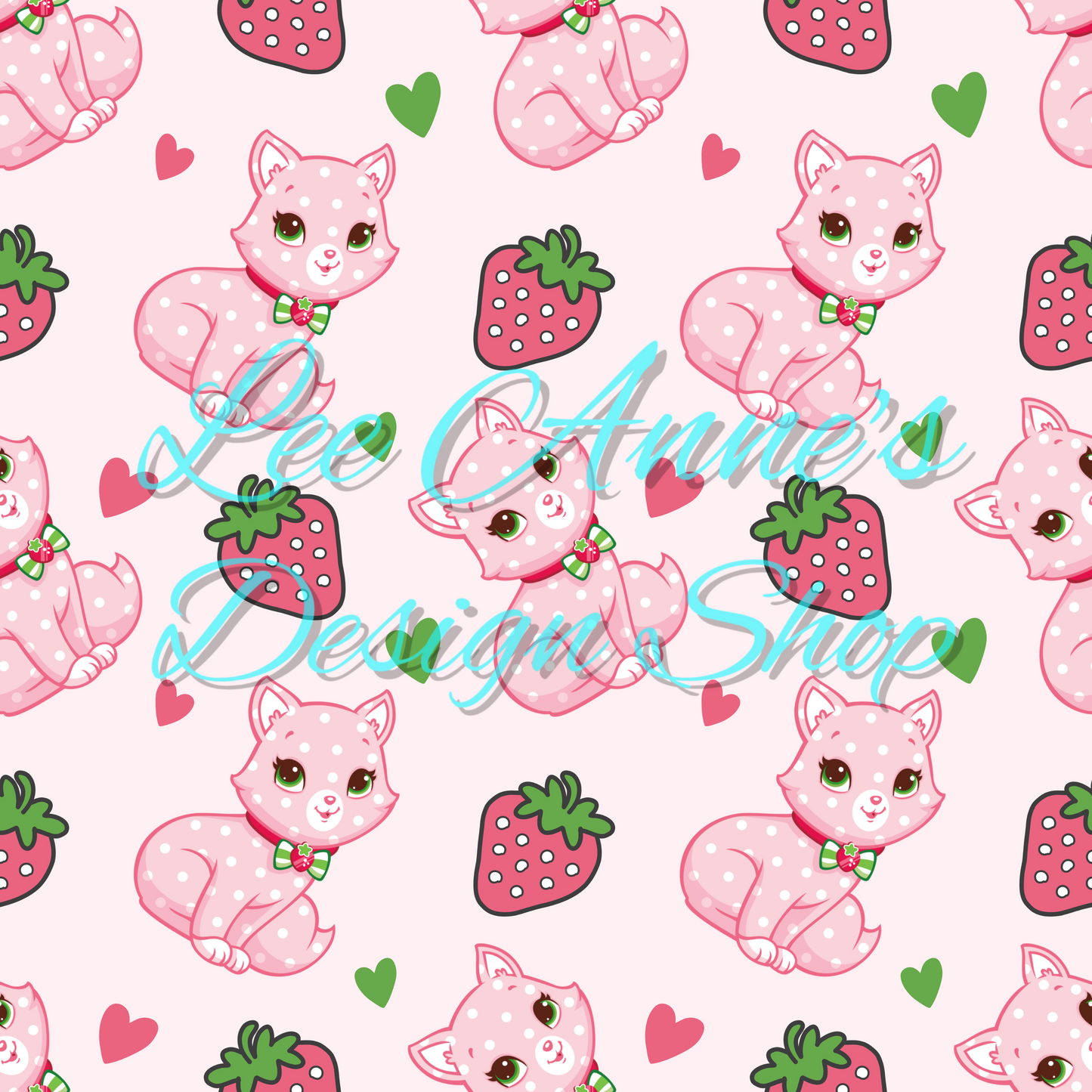 Limited Strawberry girl Seamless