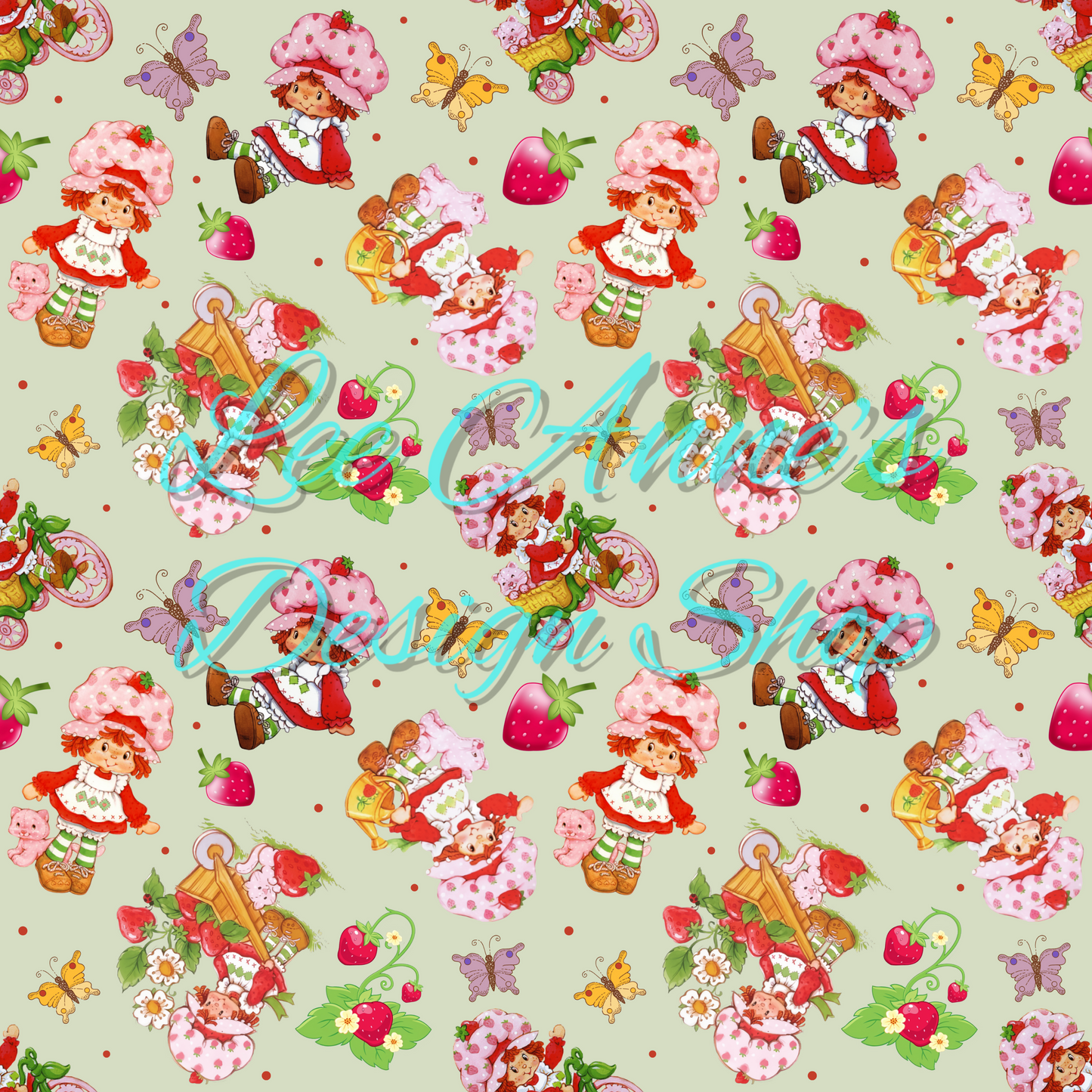 Limited Strawberry girl Seamless