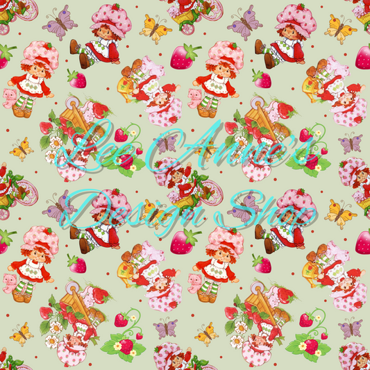 Limited Strawberry girl Seamless