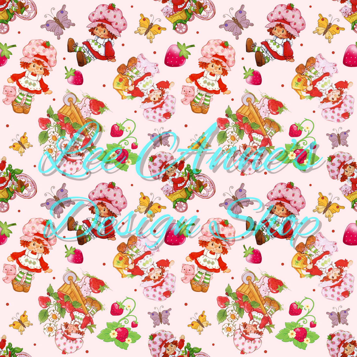 Limited Strawberry girl Seamless