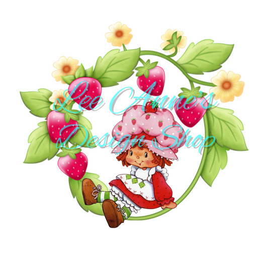 Limited Strawberry girl Sublimation