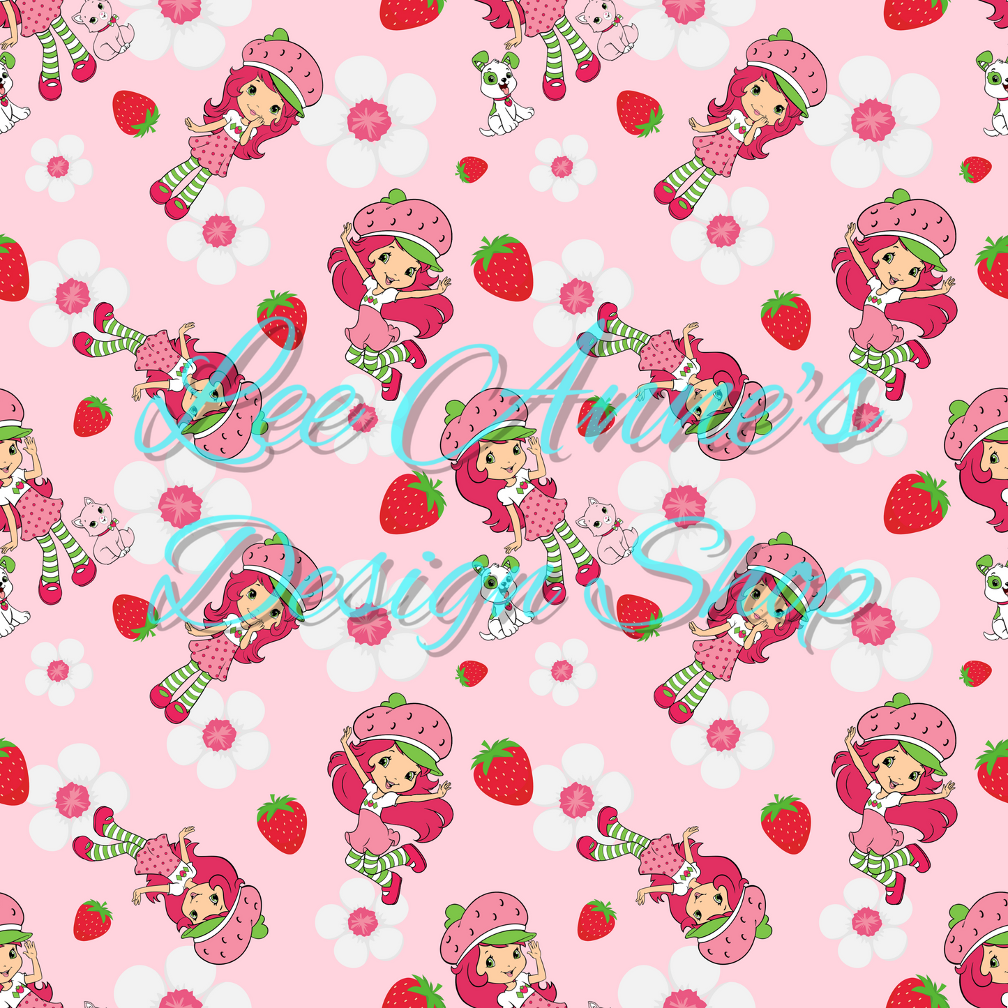 Limited Strawberry girl Seamless