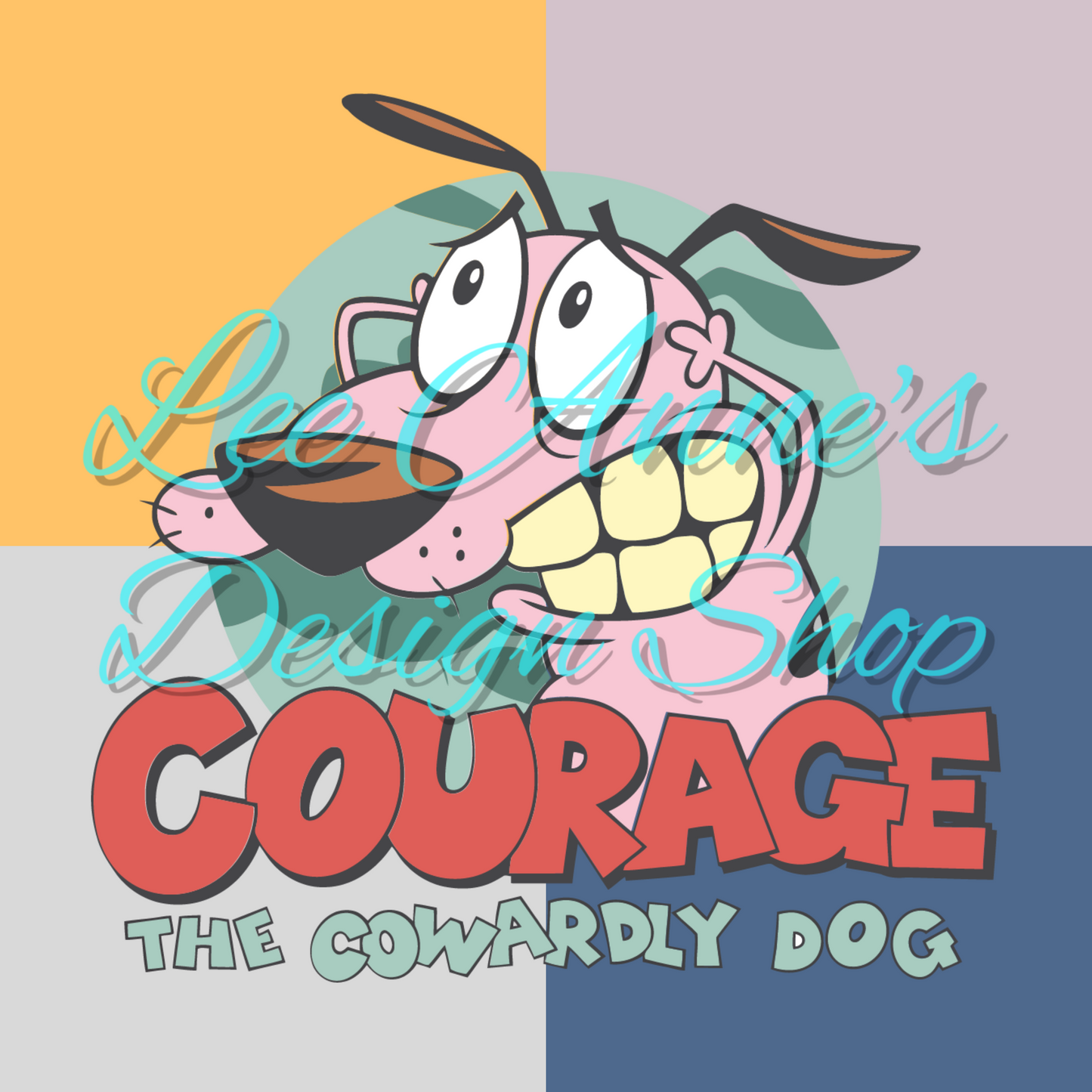 Limited Coward Dog Sublimation