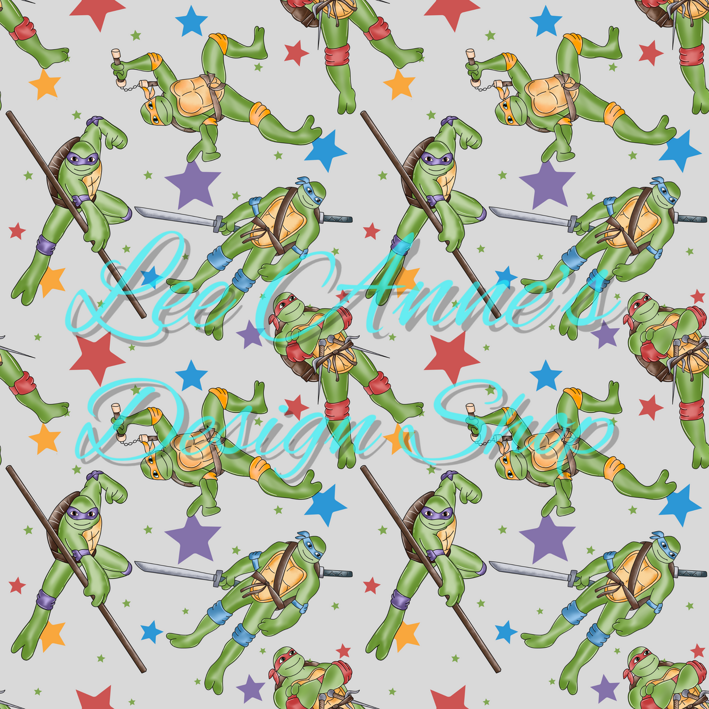 Turtles Seamless