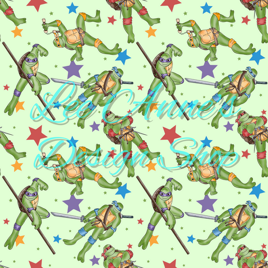 Turtles Seamless
