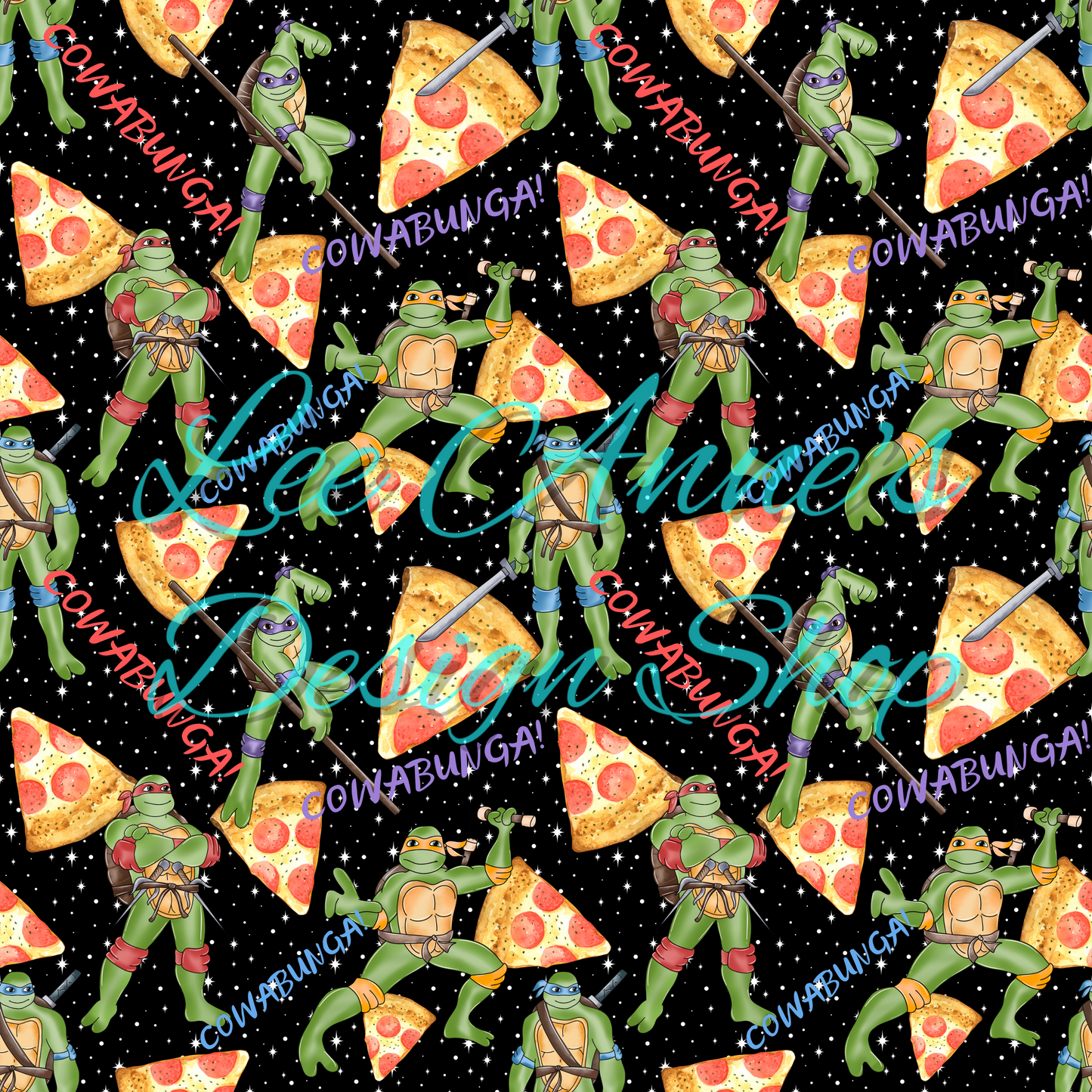 Turtles Seamless w/Coord