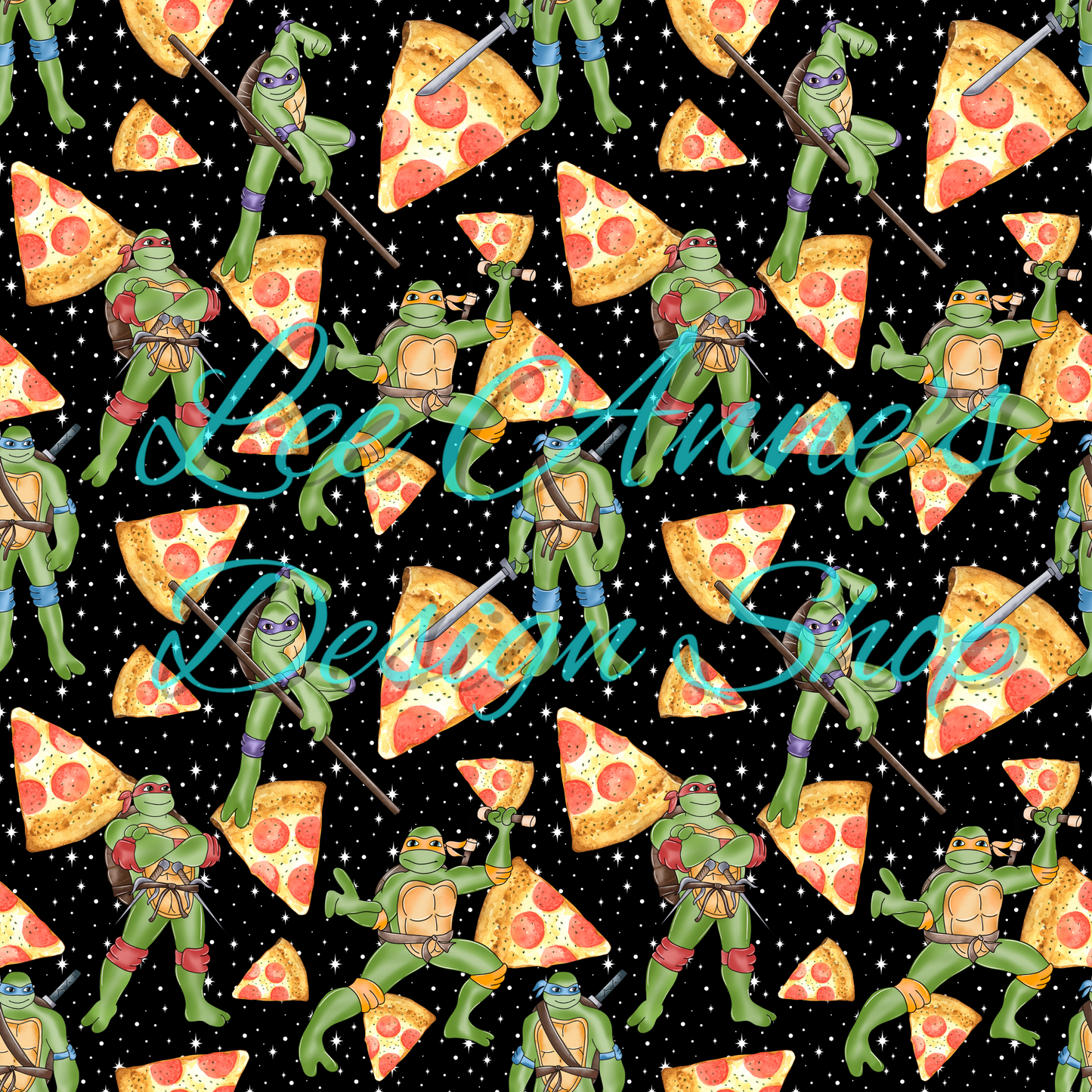 Turtles Seamless w/Coord