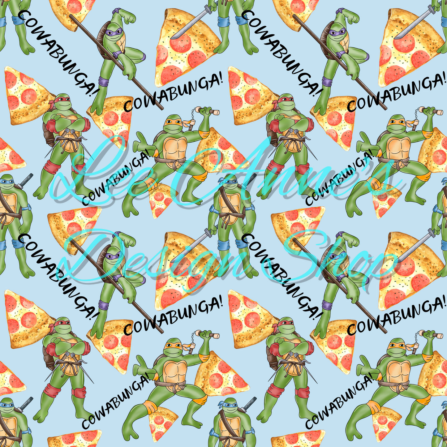 Turtles Seamless