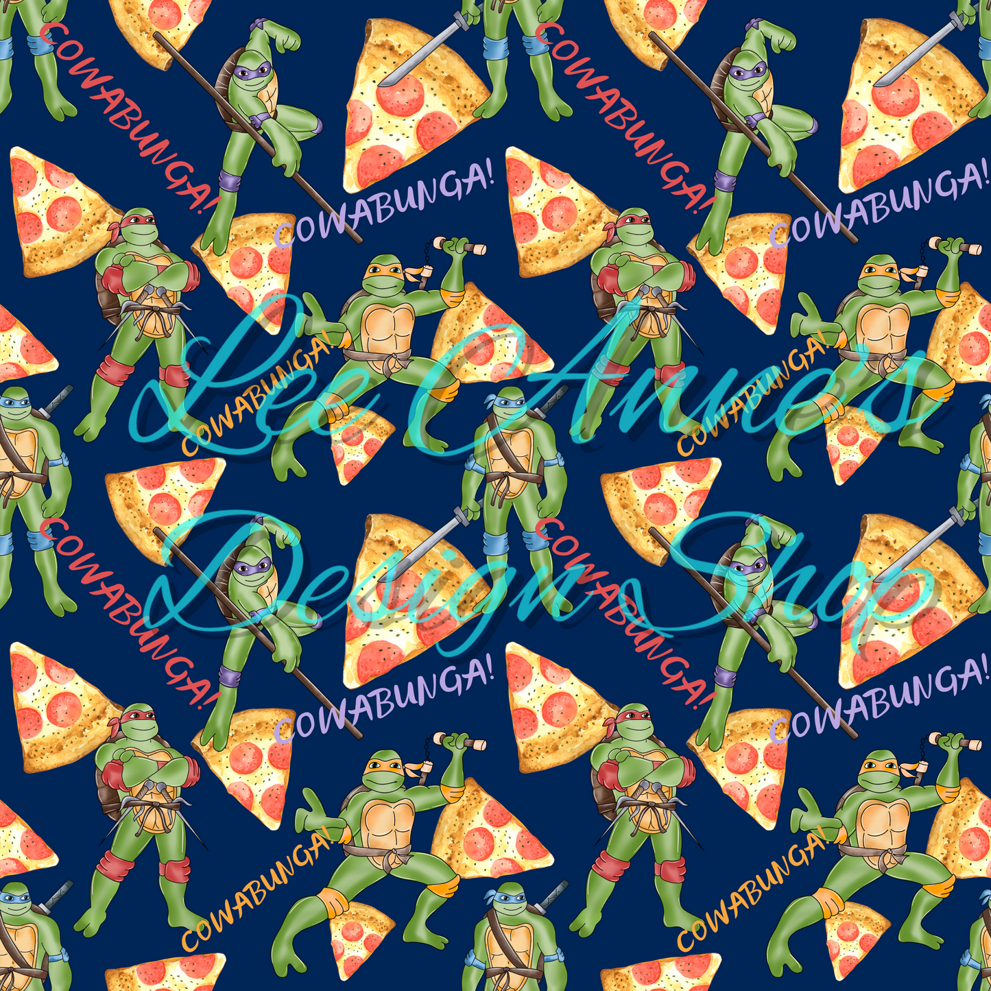 Turtles Seamless