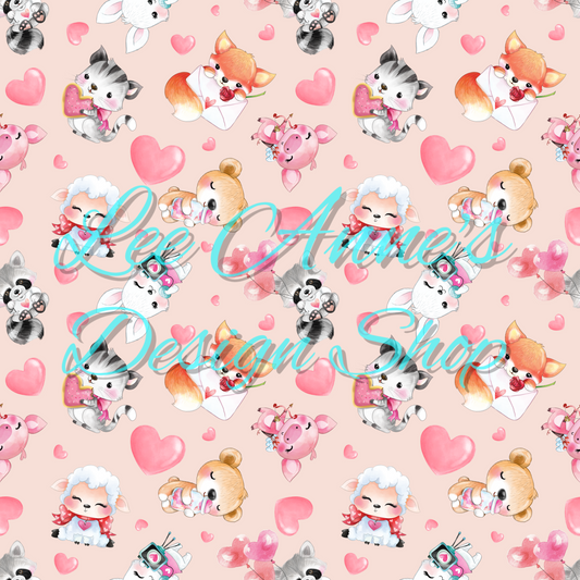Valentines Cute Animals