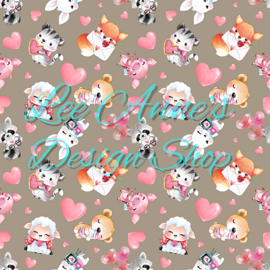 Valentines Cute Animals