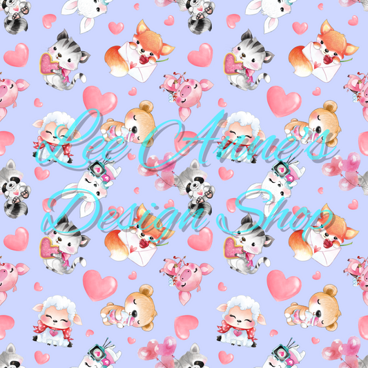 Valentines Cute Animals
