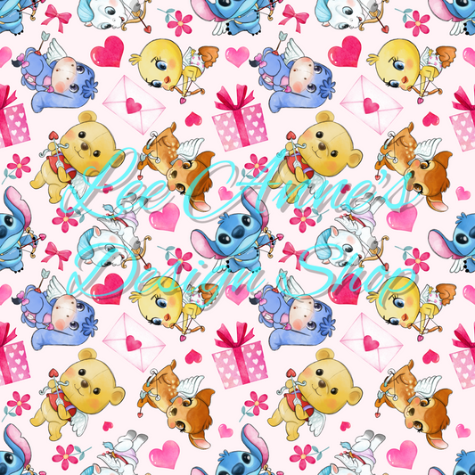 Valentines Cute Characters