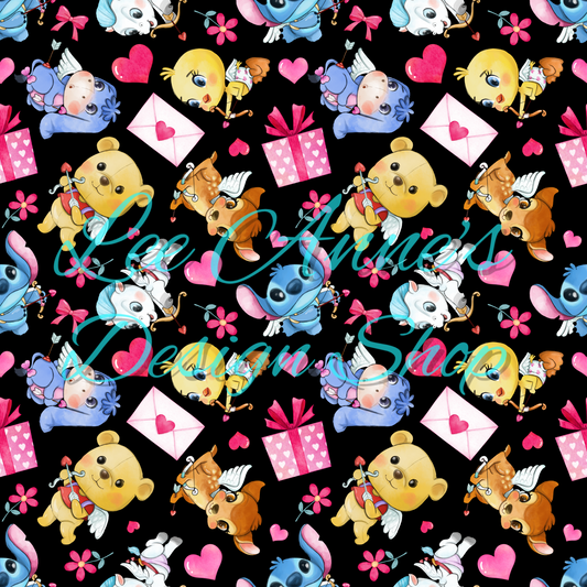 Valentines Cute Characters
