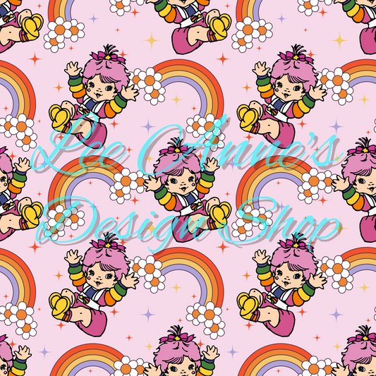 Rainbow girl Seamless