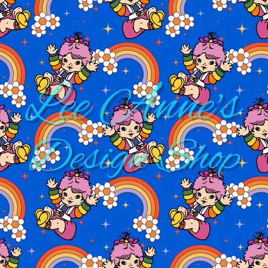 Rainbow girl Seamless