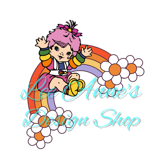 Rainbow girl Sublimation