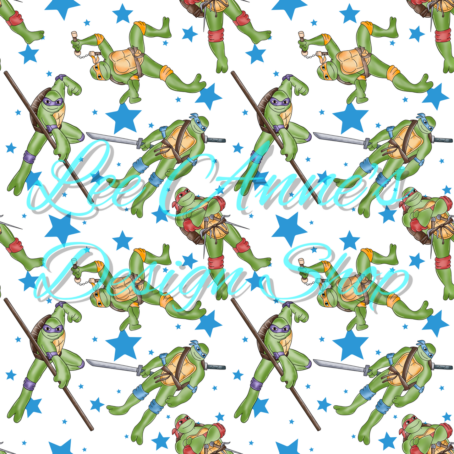 Turtles Seamless