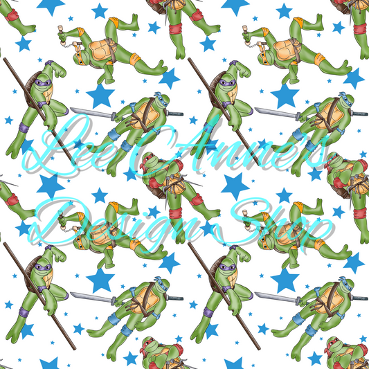 Turtles Seamless