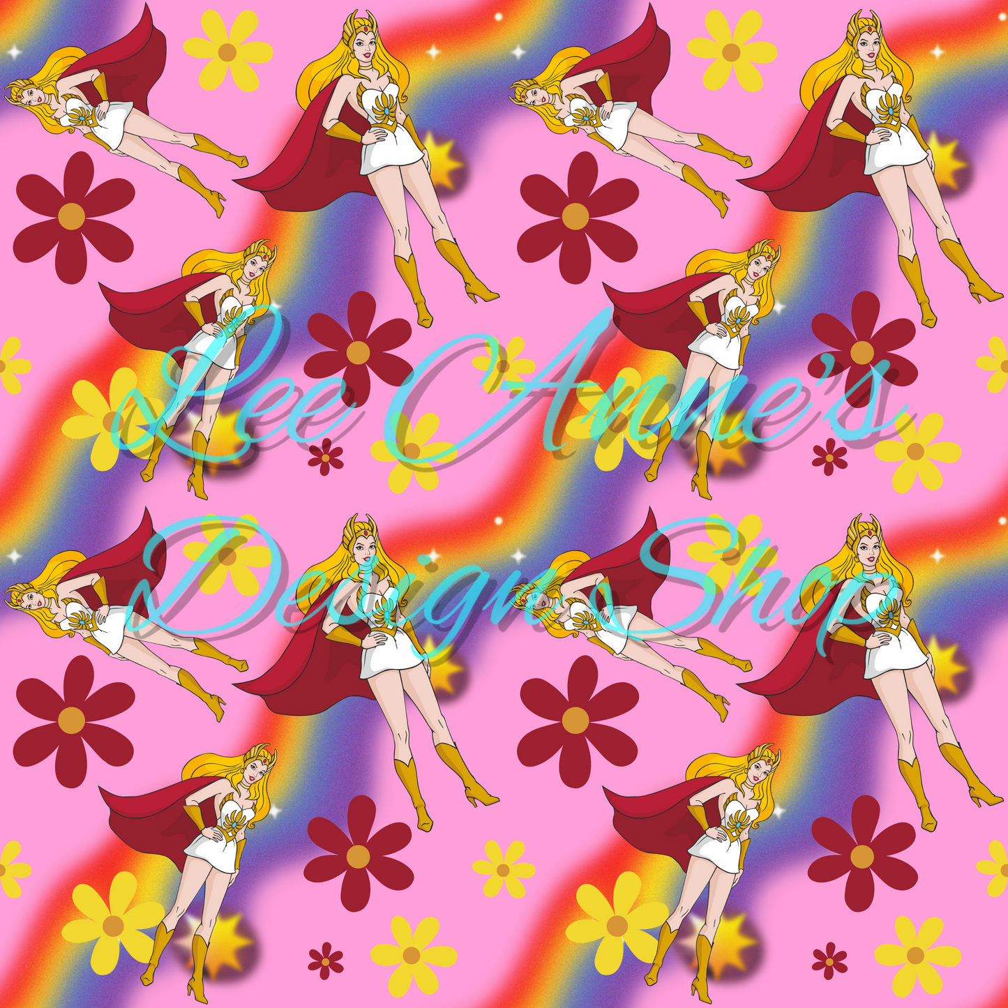 80s cartoon Seamless