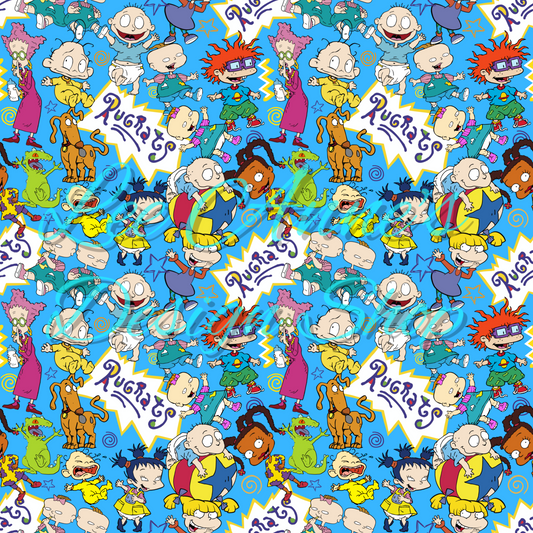 Cartoon Seamless w/Coord