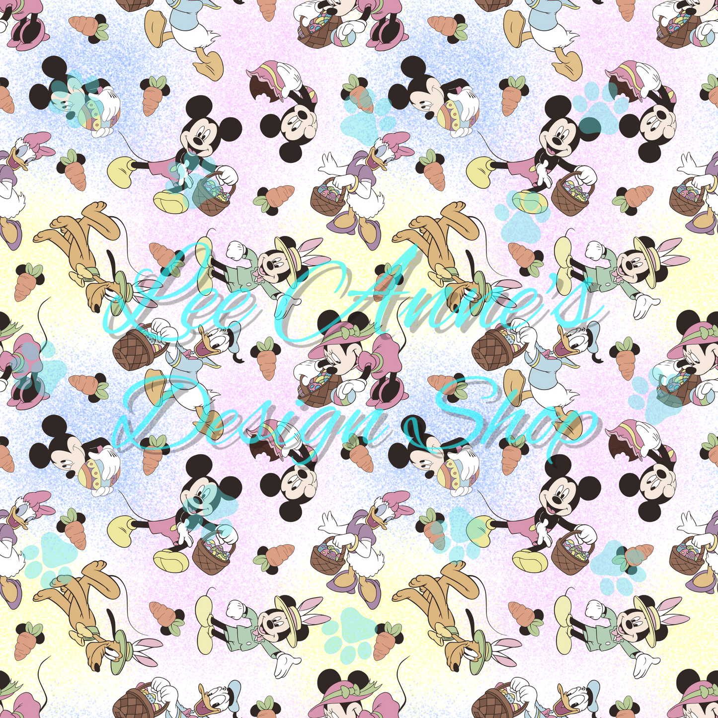 Limited Easter Mouse Seamless