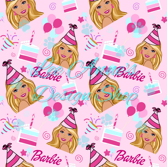 Doll Birthday Seamless